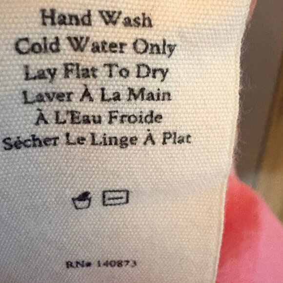 LoveShackFancy Coral Pink Swiss Dot Babydoll Mini Dress Size 8 Cottagecore - Picture 8 of 11